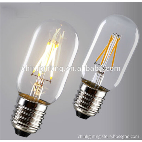 2016 Newest comer led t45 tubular bulb dimmable filament bulb led 9w